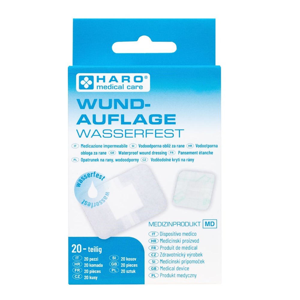 Haro Wundauflage wasserfest 20 St