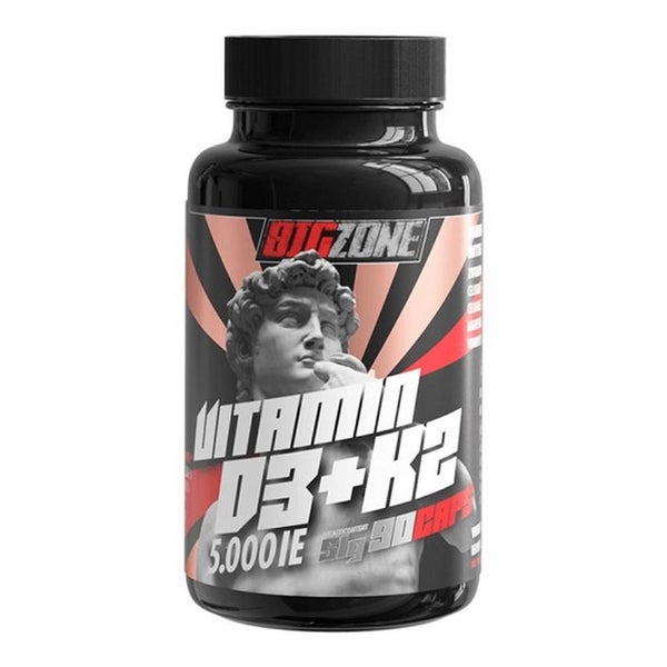 Big Zone Vitamin D3 + K2 90 Kapseln 90 St