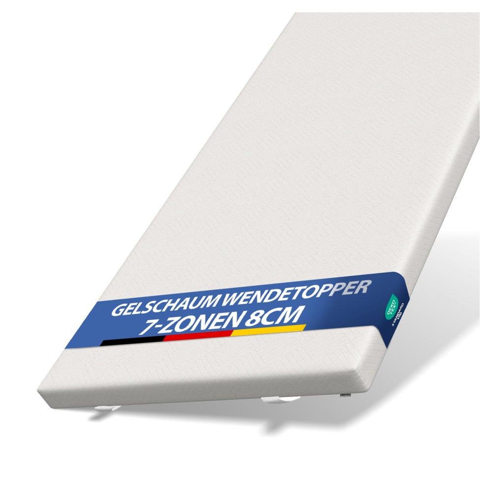 hERZtal FlexyTwist Wendetopper 8 cm 180x200 cm