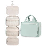 Kulturbeutel Damen Aufhängen Waschtasche A-minzgrün L 1 St