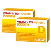 Produktabbildung: Vitamin D3 Hevert 2.000 I.E. Tabletten 2X120 St