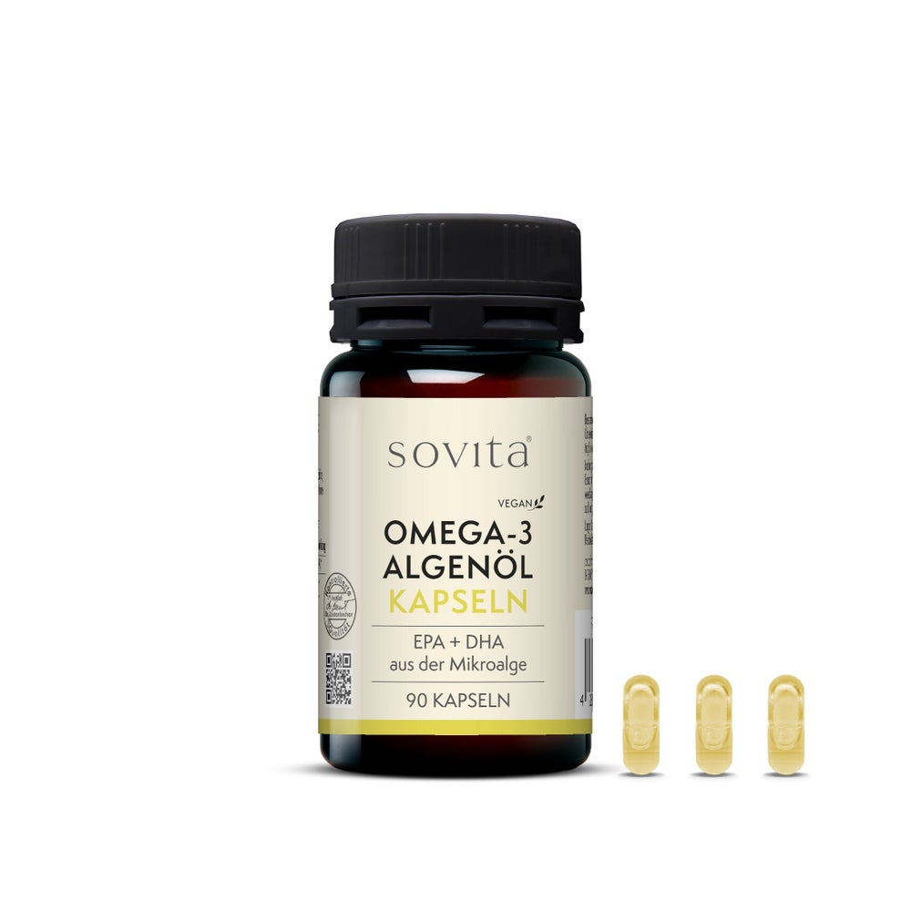 Sovita Omega-3 Algenöl Kapseln 90 St