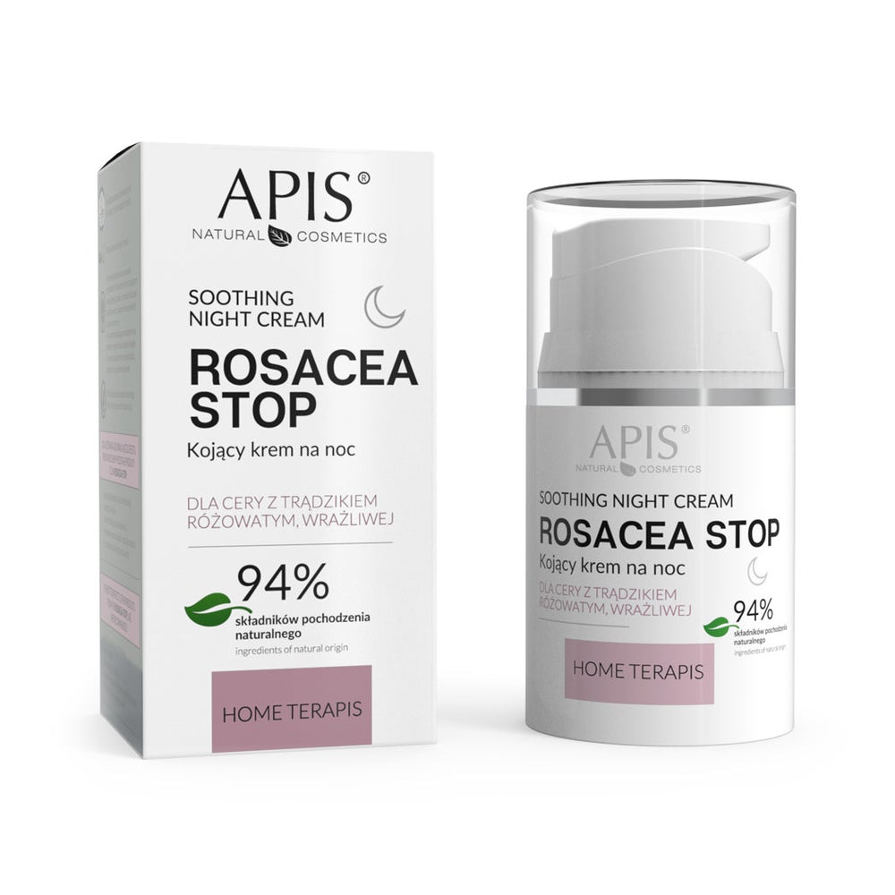 APIS ROSACEA STOP Beruhigende Nachtcreme