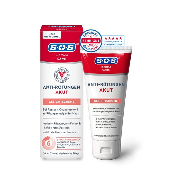 SOS Derma Care Anti-Rötungen Gesichtscreme AKUT | 50 ml 50 ml