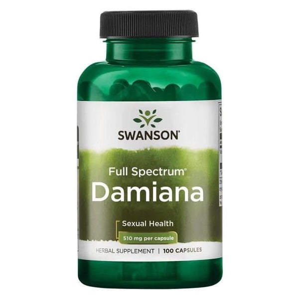 Damiana 510 mg, 100 Kapseln 100 St