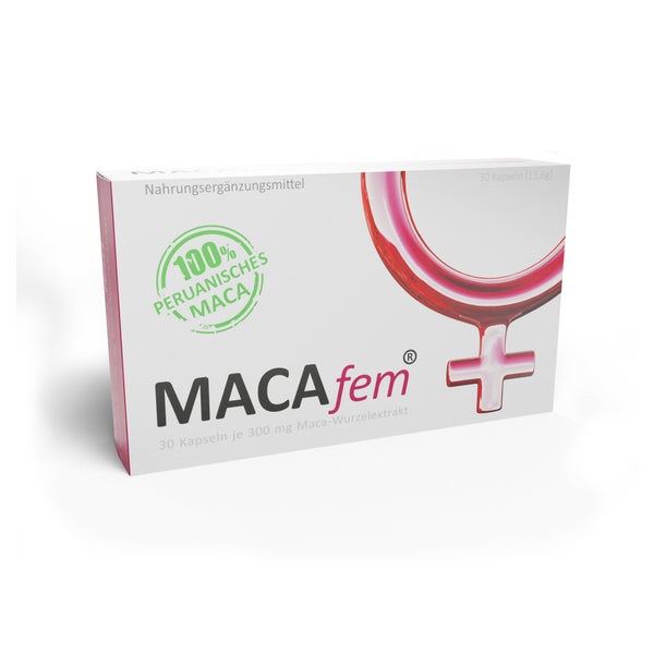 MACAfem® Maca Kapseln hochdosiert 30 St