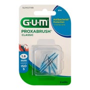 Produktabbildung: GUM Proxabrush Classic Ersatzbürsten 1,6 8 St
