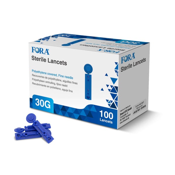FORA Lanzetten - 30G  (100 Stück) 1 St