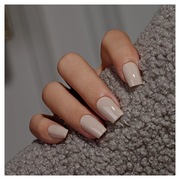 Künstliche Nägel Eckig Kurz Mittel Nude 28 Stück taupe 1 St