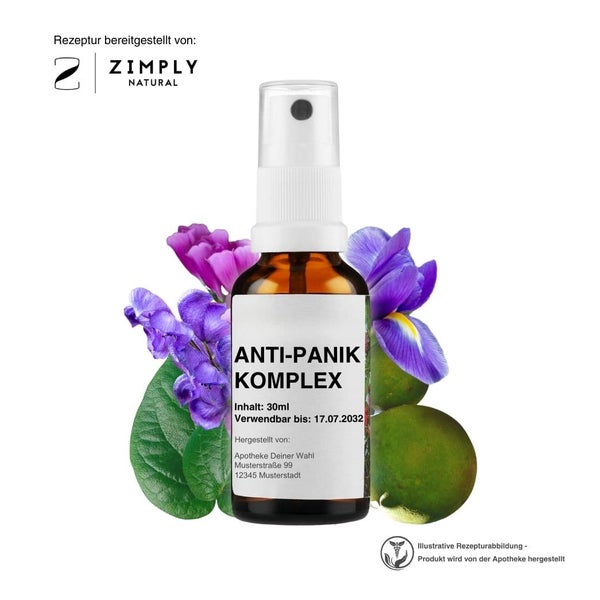 Zimply Natural ANTI-PANIK KOMPLEX  - Pflanzbasierte Rezeptur 30 ml