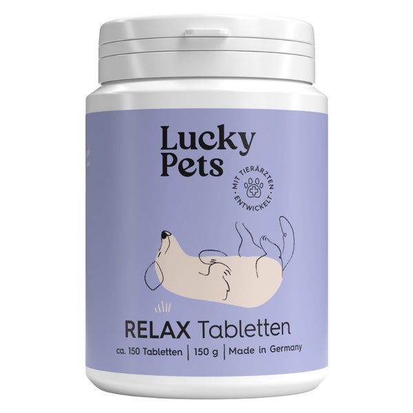 Lucky Pets Relax Beruhigungstabletten für Hunde 150 St