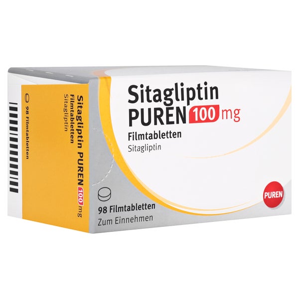 Sitagliptin Puren 100 mg Filmtabletten 98 St