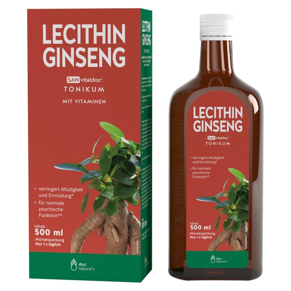 Doc Nature's Lecithin Ginseng Tonikum 500 ml