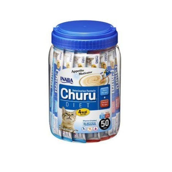 INABA Churu Diet 50x14g Thunfisch und Huhn 0,7 kg
