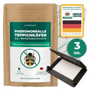 Silberkraft Pheromonfalle Teppichkäfer 3 Stück 3 St