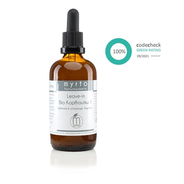 myrto-Bio Kopfhautkur F gegen fettige und schuppige Kopfhaut - 100ml 1 St