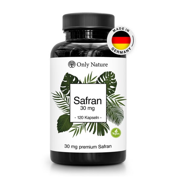 Only Nature Safran 30 mg – 120 Kapseln (Affron®) 120 St