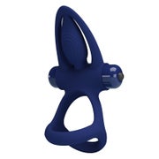 Pretty Love - Mat Doppelring mit Vibration & Stimulator 1 St