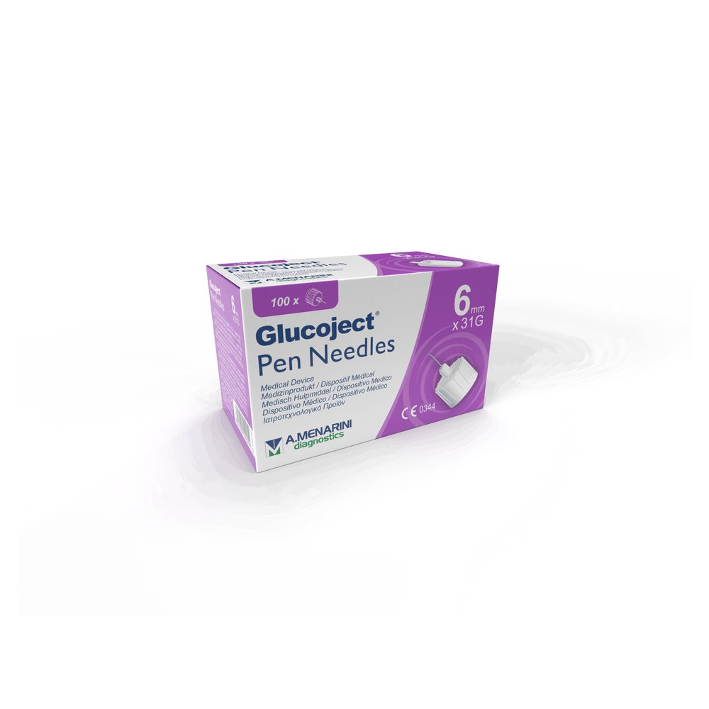 Glucoject Pen-nadeln 31 Gx6 mm 0,25 mm 100 St