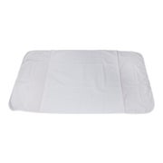 Medi-Inn Bettschutzauflage waschbar, 90 x 85 cm, weiß 3-lagig mit Flügel 30 St