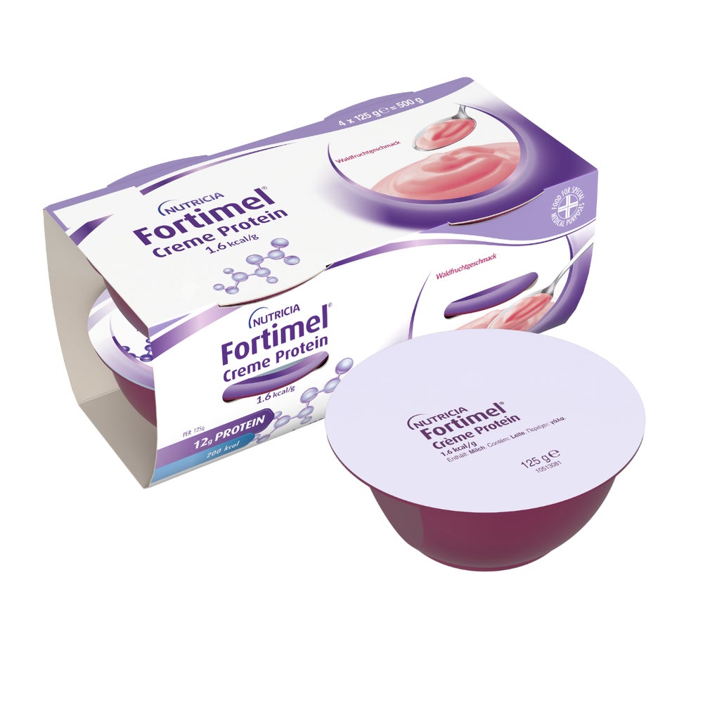 Fortimel Creme Protein Waldfrucht 4X125 g
