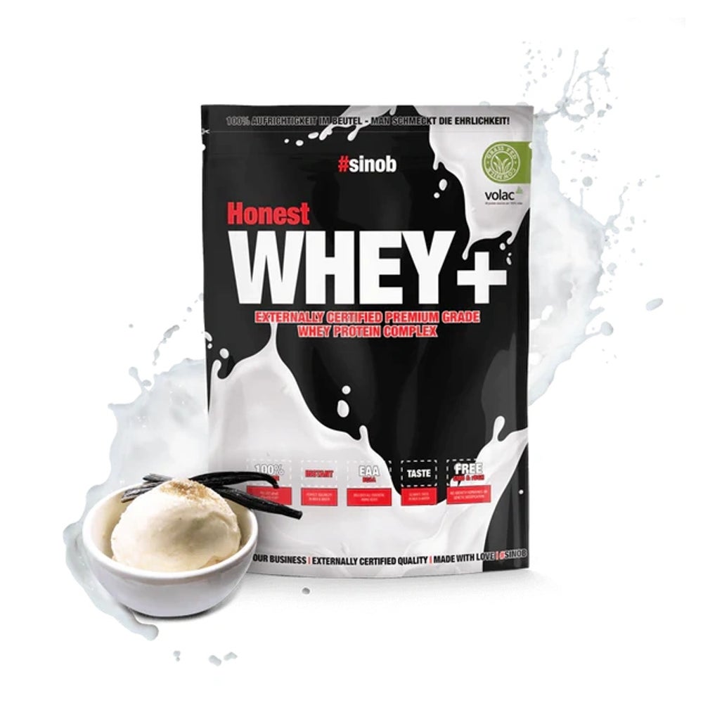 Sinob Honest Whey+ Vanilla Ice Cream 820g