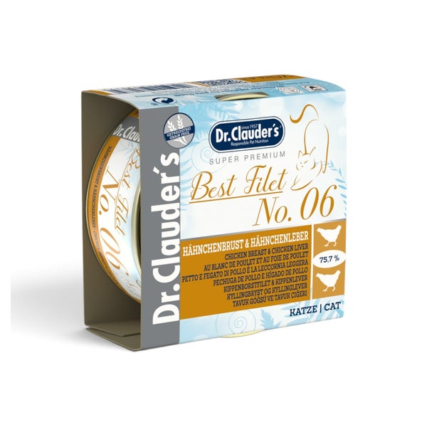 Dr.Clauder's Cat Best Filet Nassfutter