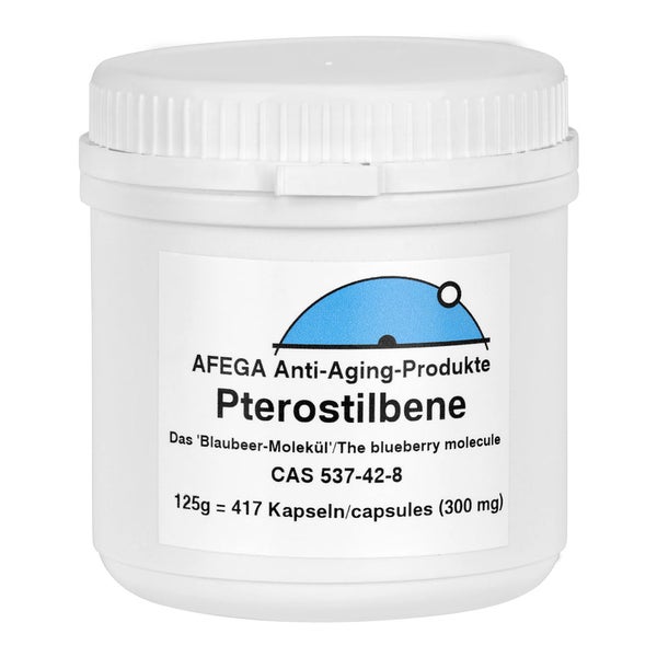 125 g Pterostilbene-Pulver  417 Kapseln zu je 300 mg 125 g