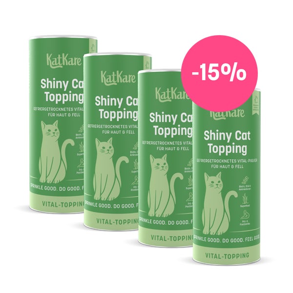 KatKare Shiny Cat Topping 4 St