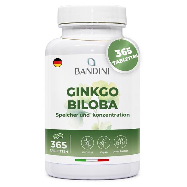 Bandini Ginkgo Biloba Tabletten 365 St