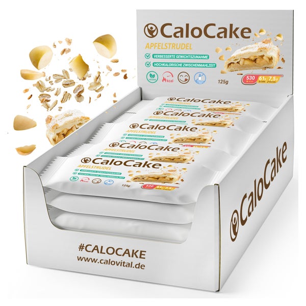 CaloCake Protein- & Kalorien-Riegel für Energie 24 St
