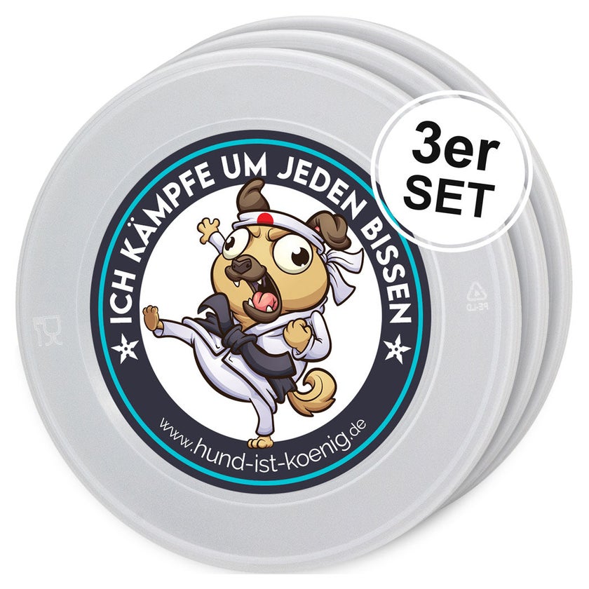 HUND IST KNIG Dosendeckel fr Tierfutter - 800 g Dosen 3 St online kaufen  | DocMorris