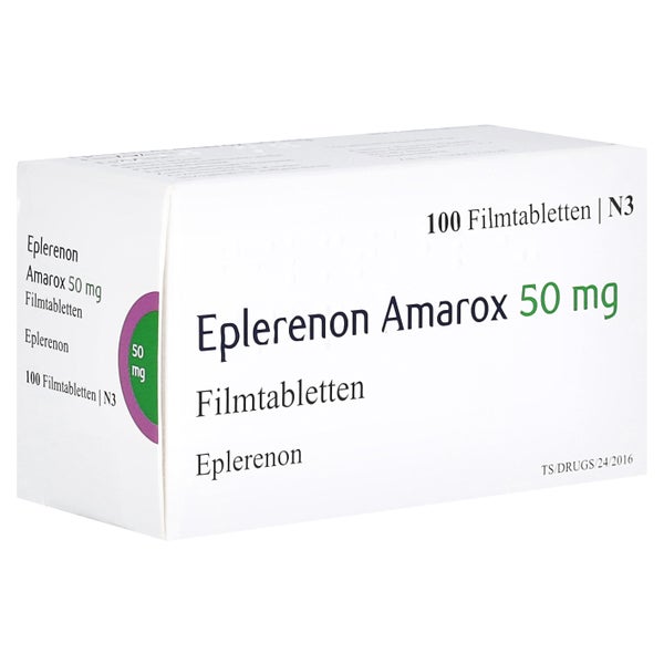 Eplerenon Amarox 50 Mg Filmtabletten 100 St