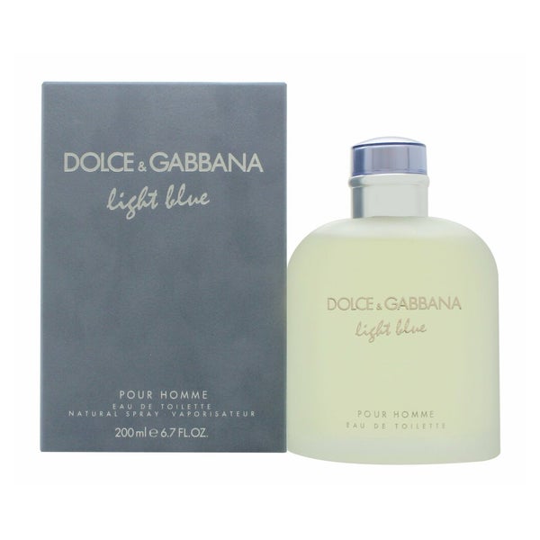 Dolce And Gabbana Light Blue Homme Eau De Toilette Spray 200ml 0,2 l