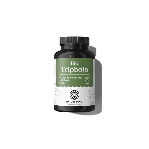 Triphala Bio 180 Kapseln Nature Love  St