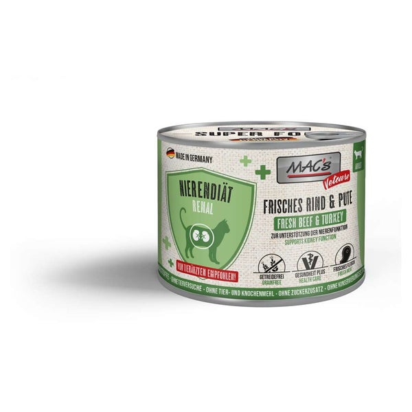 MAC's CAT - Vetcare Nierendiät 1,2 kg