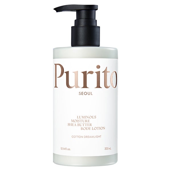 PURITO Luminous Moisture Shea Butter Body Lotion Cotton Dream Light 300 ml