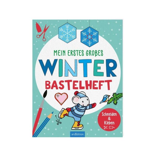 arsEdition Bastelhefte: Mein erstes großes Winter-Bastelheft