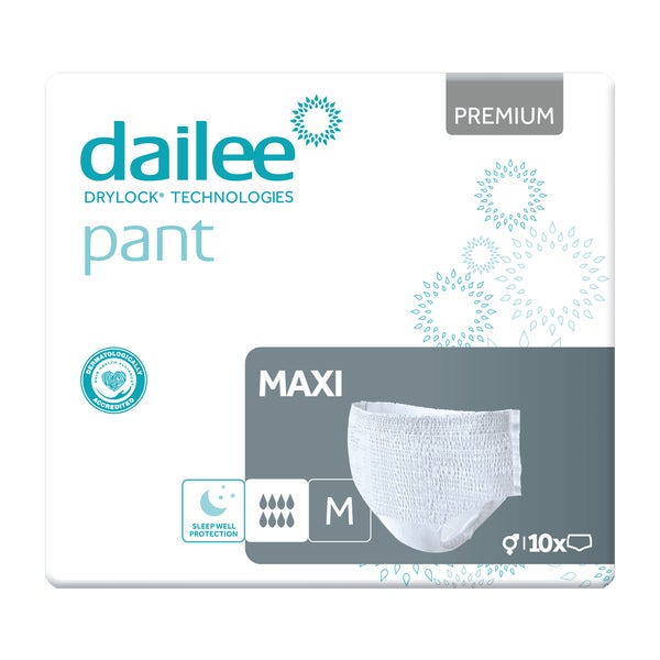 Dailee Inkontinenz Pants Maxi M, Windeln für Erwachsene 40 St