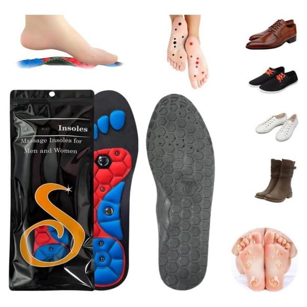 Einlegesohlen Magnetisch Massage Akupunktur Orthopädisch L 1 St