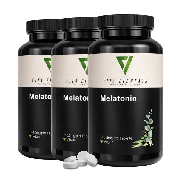 Vita Elements Melatonin Tabletten 3 x 365 St