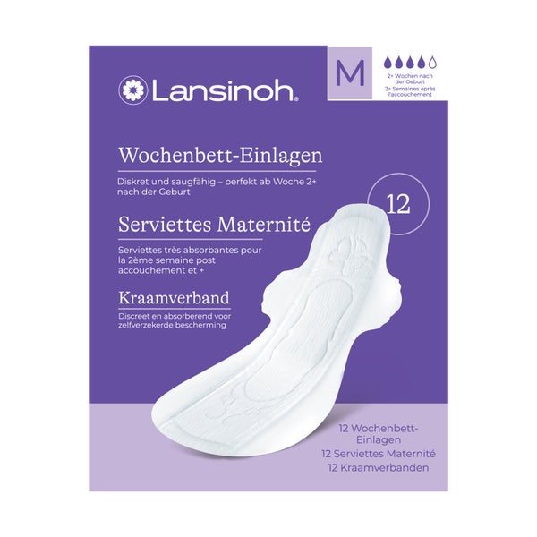 Lansinoh Wochenbett-einlagen +2 Wochen 12 St. 12 St