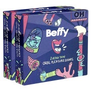 Produktabbildung: Beffy Oral Dam – Hygiene im Intimbereich (4 Tücher) 4 St