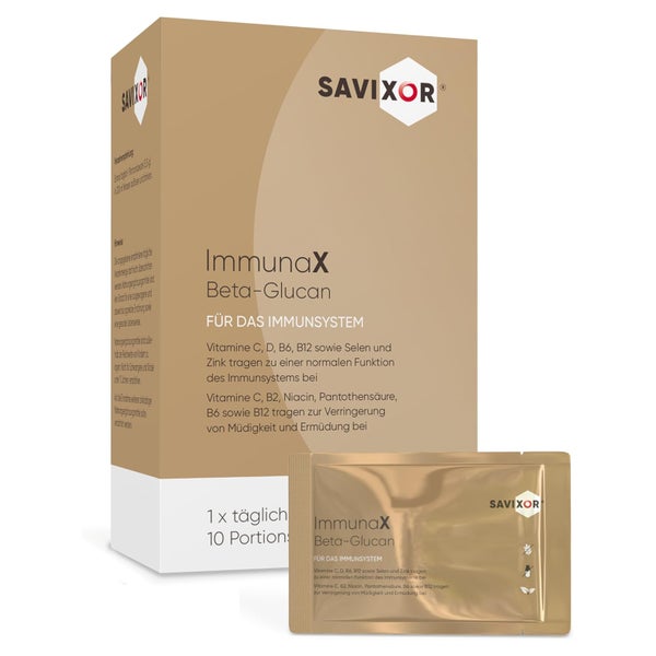 Immunax Beta-glucan Pulver Portionsbeutel 10X5,5 g