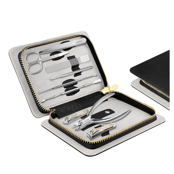 Professionelles Maniküre-Set aus Edelstahl 9-in-1 Pediküre 1 St