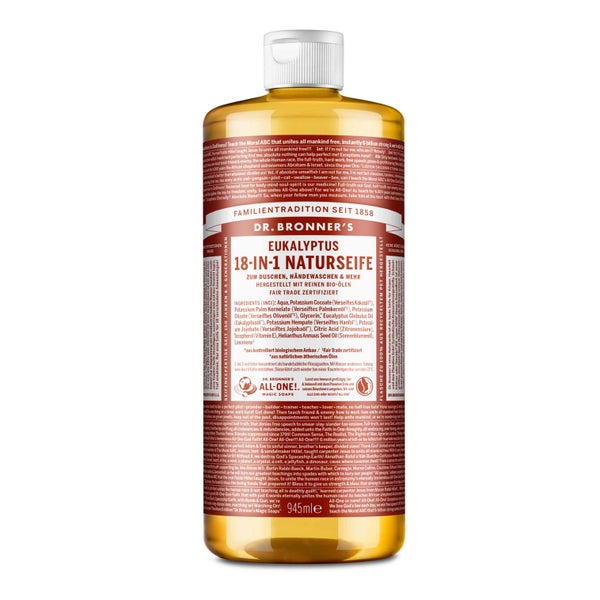 Dr. Bronner's 18 in1 Eukalyptus Liquid Soap 945 ml