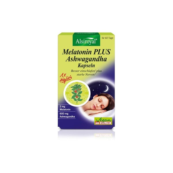 Alsiroyal Melatonin Ashwagandha 60er 60 St