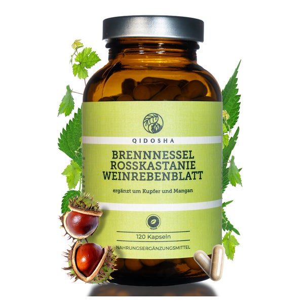 QIDOSHA Brennnessel-Komplex mit Kupfer & Mangan 120 St