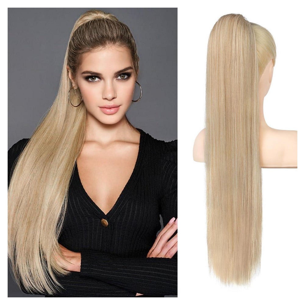 Pferdeschwanz Haarverlängerung 71cm Kordelzug Damen Mittelbl 1 St