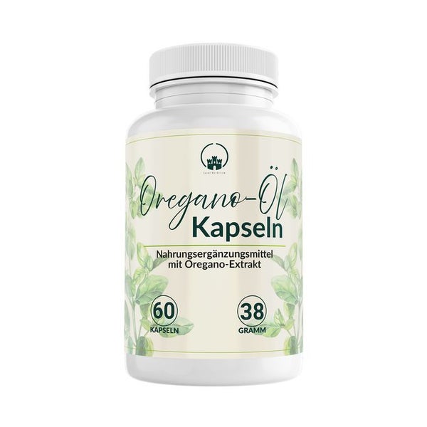 Saint Nutrition® | Oregano Öl Kapseln für eine bewusste Ernährung 38 g